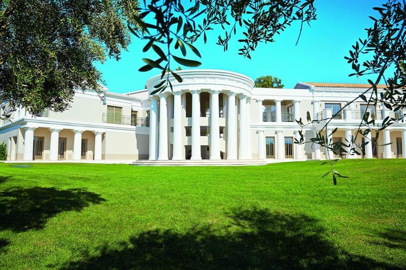 Grecotel Luxme Palms At Riviera Olympia & Aqua Park Лутра Килинис Екстериор снимка