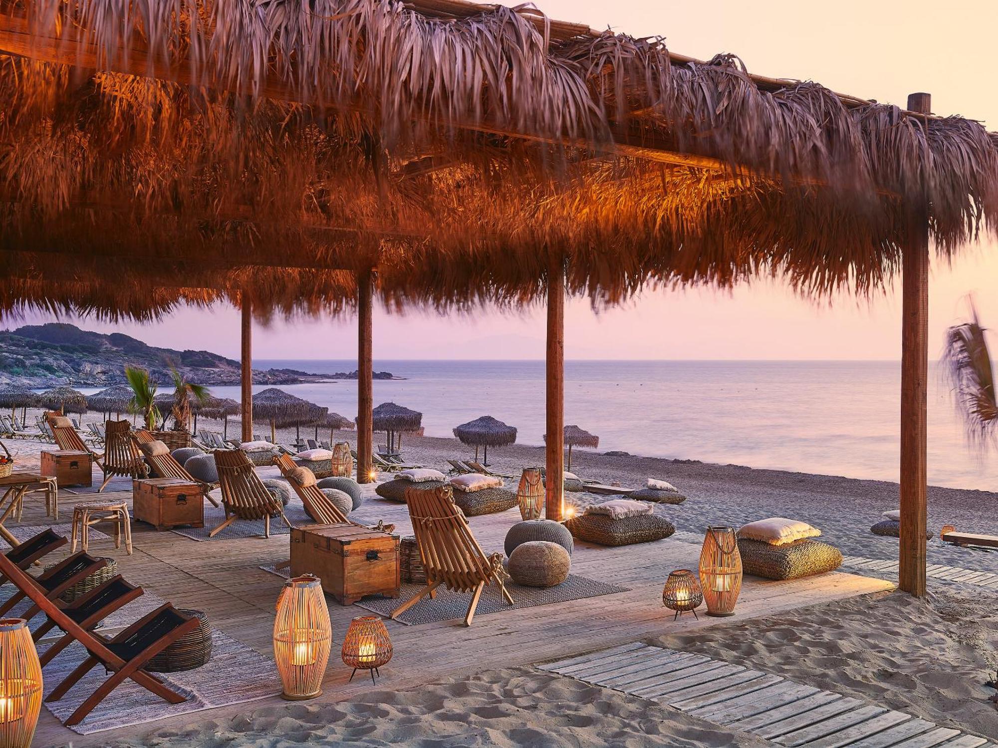 Grecotel Luxme Palms At Riviera Olympia & Aqua Park Лутра Килинис Екстериор снимка
