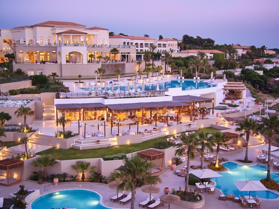 Grecotel Luxme Palms At Riviera Olympia & Aqua Park Лутра Килинис Екстериор снимка
